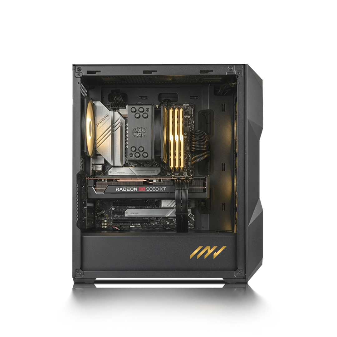 PC Profesional PNY RTX™ 4500, Intel® Core™ i7-14700F, 64GB DDR5 RAM, 2TB M.2 Nvme Gen 4 SSD, Windows 11, PC Power-230,Color Negro