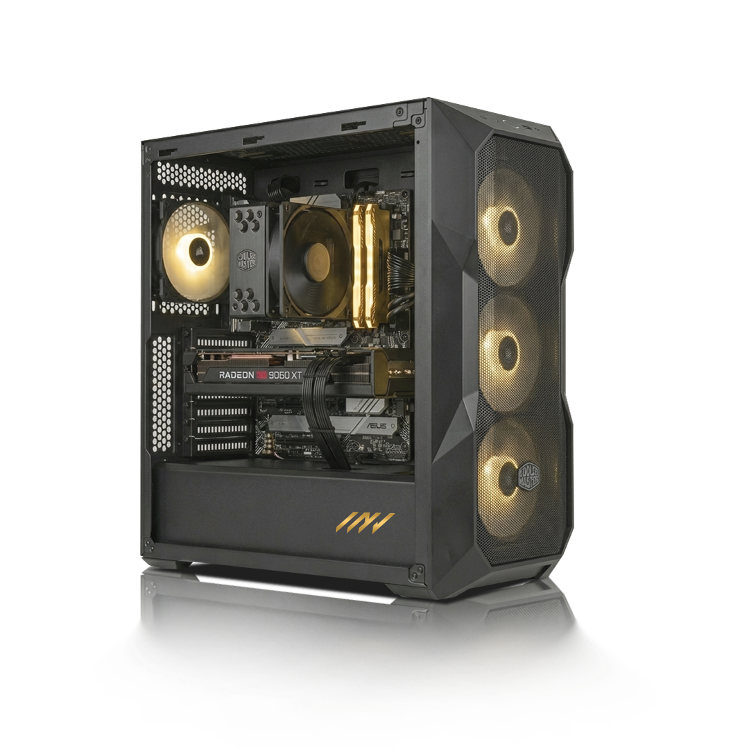 PC Profesional PNY RTX™ 4500, Intel® Core™ i9-14900KF, 64GB DDR5 RAM, 2TB M.2 Nvme Gen 4 SSD, Windows 11, PC Power-231,Color Negro