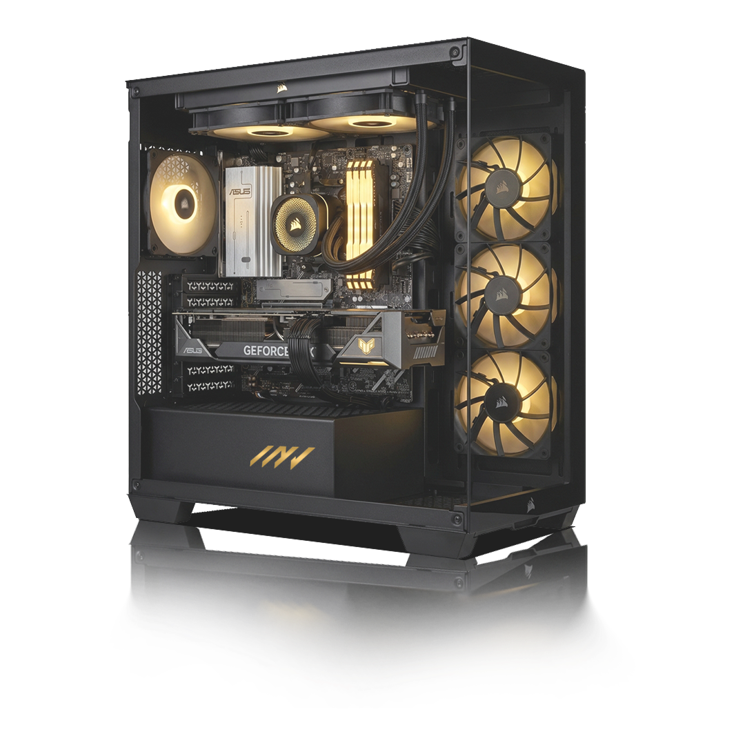 PC Gamer GeForce RTX™ 5060 Ti, Intel® Core™ i5-14400F, 32GB DDR4 RAM, 1TB M.2 Nvme Gen 4 SSD, Windows 11, PC Power-025,Color Negro