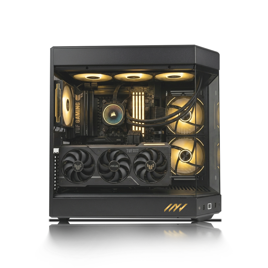 PC Gamer GeForce RTX™ 5080, Intel® Core™ Ultra 7 265F, 32GB DDR5 RAM, 2TB M.2 Nvme Gen 4 SSD, Windows 11, PC Power-076,Color Negro