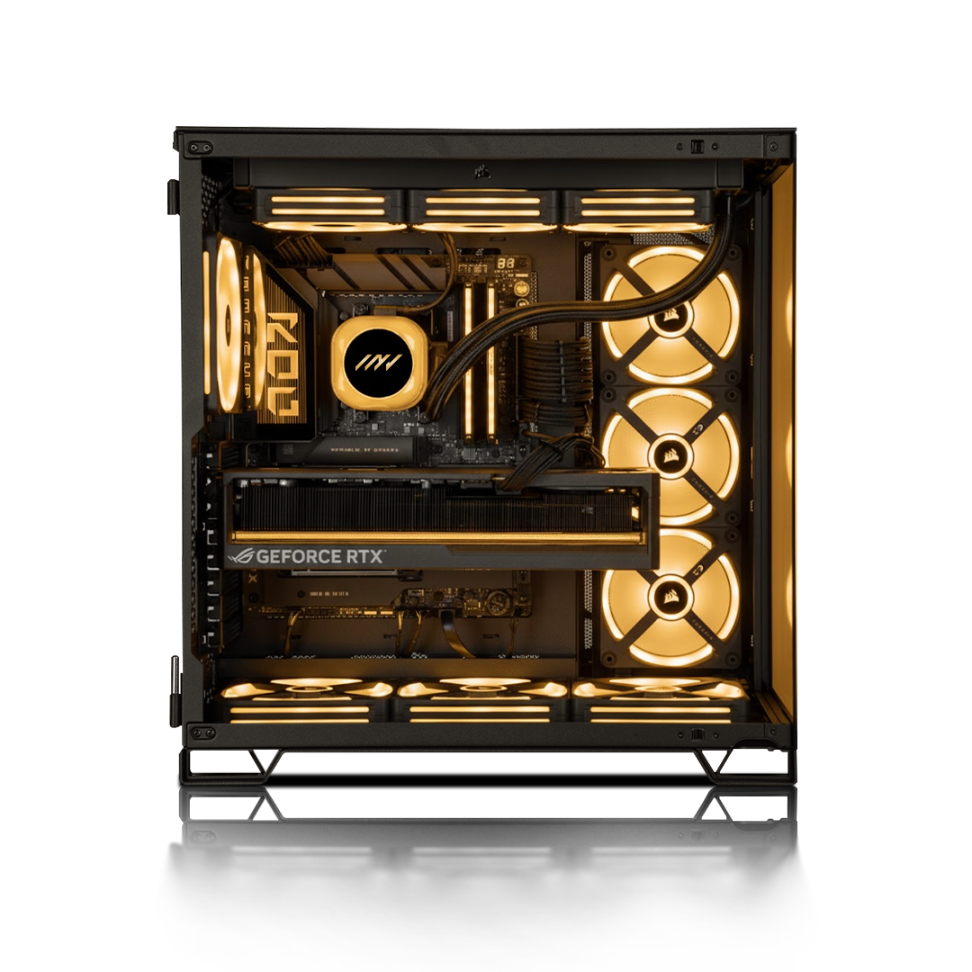 PC INVICTUS GeForce RTX™ 5090, AMD Ryzen™ 9 9950X3D, 32GB DDR5 RAM, 2TB M.2 Nvme Gen 4 SSD, Windows 11, PC Power-164-1, Custom