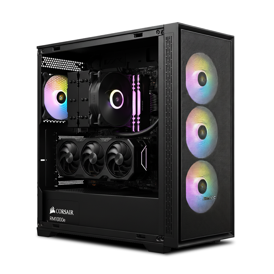 PC INVICTUS  GeForce RTX™  5050, AMD Ryzen™ 7 8700F, 32GB DDR5 RAM, 1TB M.2 Nvme Gen 4 SSD, Windows 11, PC Power-010,