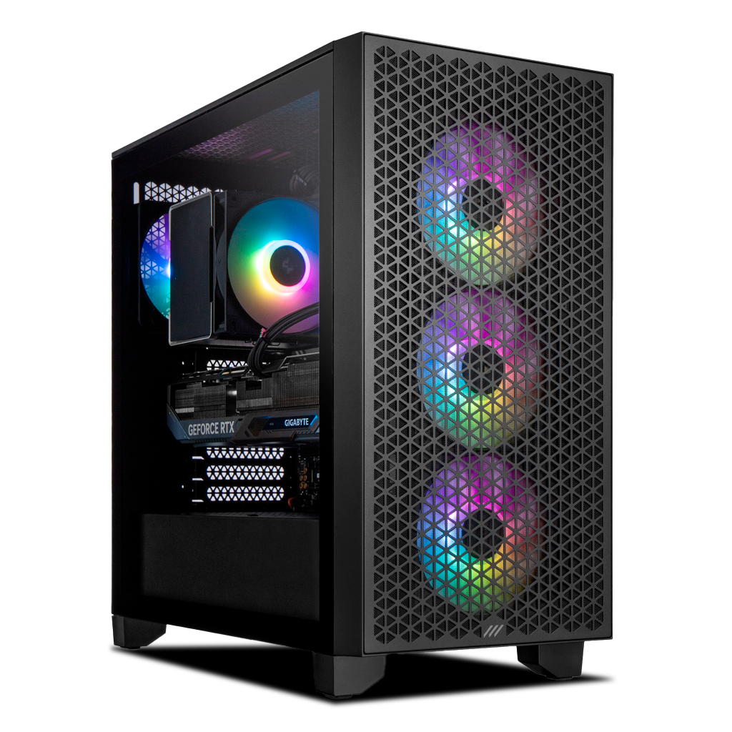 PC INVICTUS  GeForce RTX™  5060, Intel® Core™ i5-14400F, 32GB DDR4 RAM, 1TB M.2 Nvme Gen 4 SSD, Windows 11, PC Power-150,