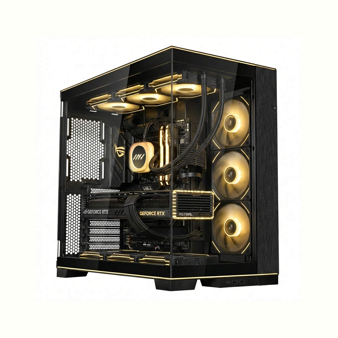 PC INVICTUS GeForce RTX™ 5090, AMD Ryzen™ 9 9950X3D, 128GB DDR5 RAM, 2TB M.2 Nvme Gen 4 SSD, Windows 11, PC Power-164-1-1