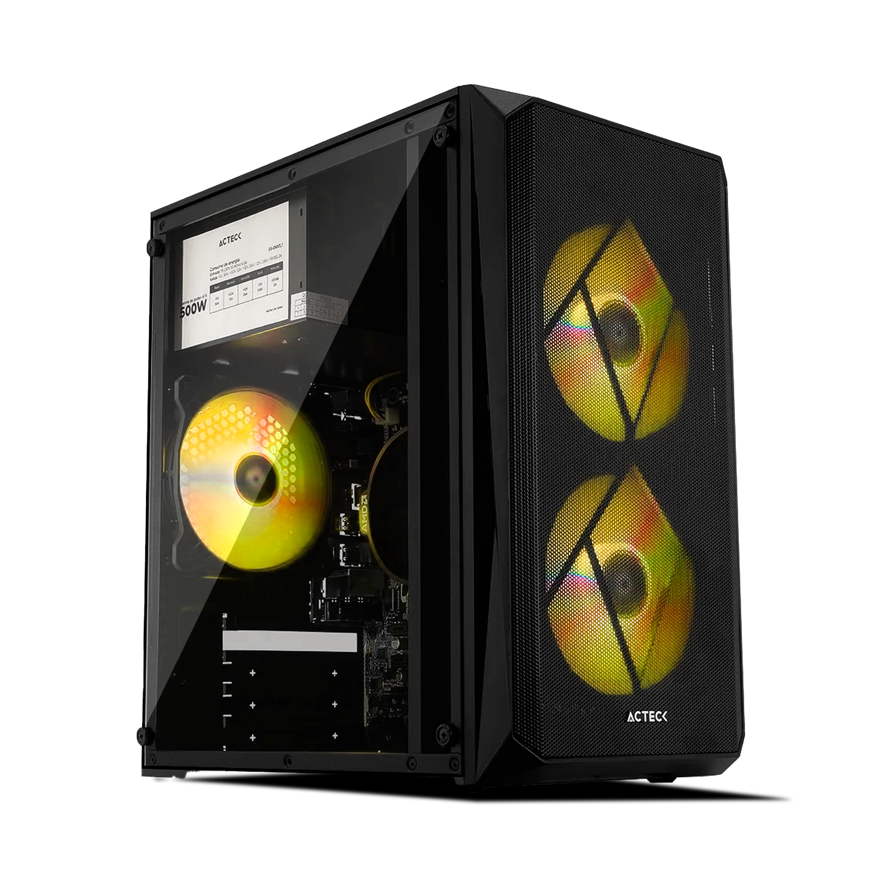 PC Gamer AMD Radeon Graphics, AMD Ryzen™ 5 5600G, 16GB DDR4 RAM, 500GB M.2 Nvme Gen 3 SSD, Windows 10, PC Power-001,