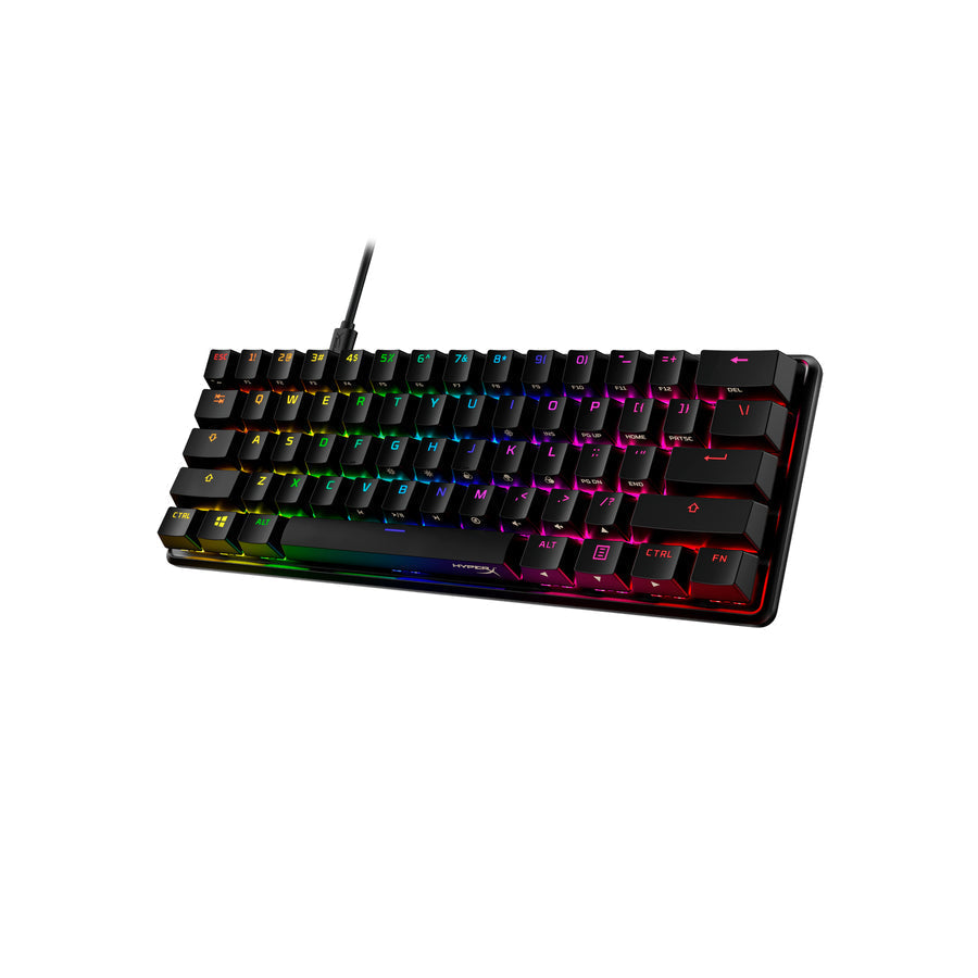 Hyperx Alloy Origins 60 - Mechanical Gaming Keyboard - Hx Aqua Hkbo1s-Ab-Us-G 56r61aa#Ab Nvl A
