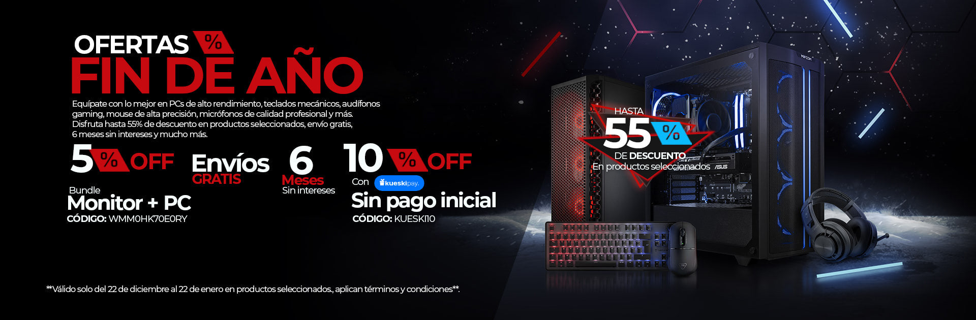 Ofertas de fin de año