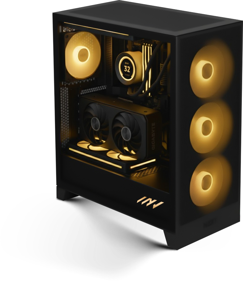 PC INVICTUS  GeForce RTX™  5060 Ti, Intel® Core™ Ultra 5 225F, 32GB DDR5 RAM, 1TB M.2 Nvme Gen 4 SSD, Windows 11, PC Power-186,