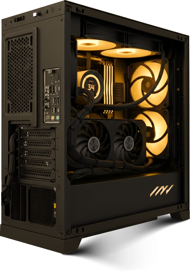 PC INVICTUS  GeForce RTX™  5060 Ti, Intel® Core™ Ultra 5 225F, 32GB DDR5 RAM, 1TB M.2 Nvme Gen 4 SSD, Windows 11, PC Power-186,