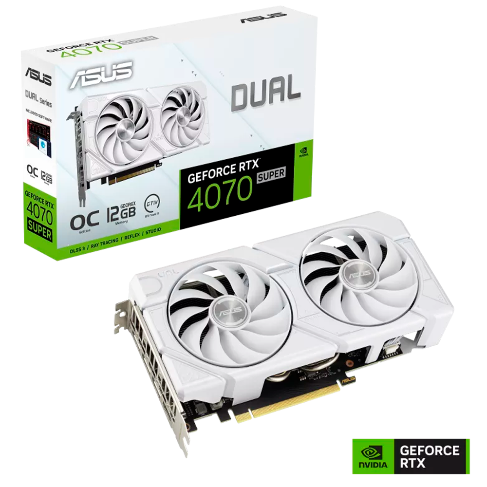 Tarjeta de Video ASUS NVIDIA RTX 4070 DUAL EVO OC, 12GB 192-bit GDDR6X, PCI Express 4.0