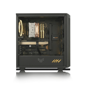 PC Profesional PNY RTX™  A1000, AMD Ryzen™ 5 9600X, 32GB DDR5 RAM, 1TB M.2 Nvme Gen 4 SSD, Windows 11, PC Power-202,Color Negro