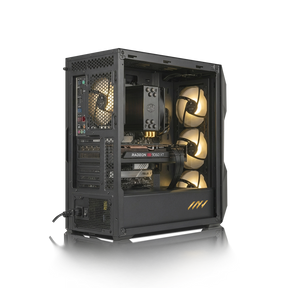 PC Profesional PNY RTX™  4500, AMD Ryzen™ 9 9950X, 64GB DDR5 RAM, 2TB M.2 Nvme Gen 4 SSD, Windows 11, PC Power-228,Color Negro