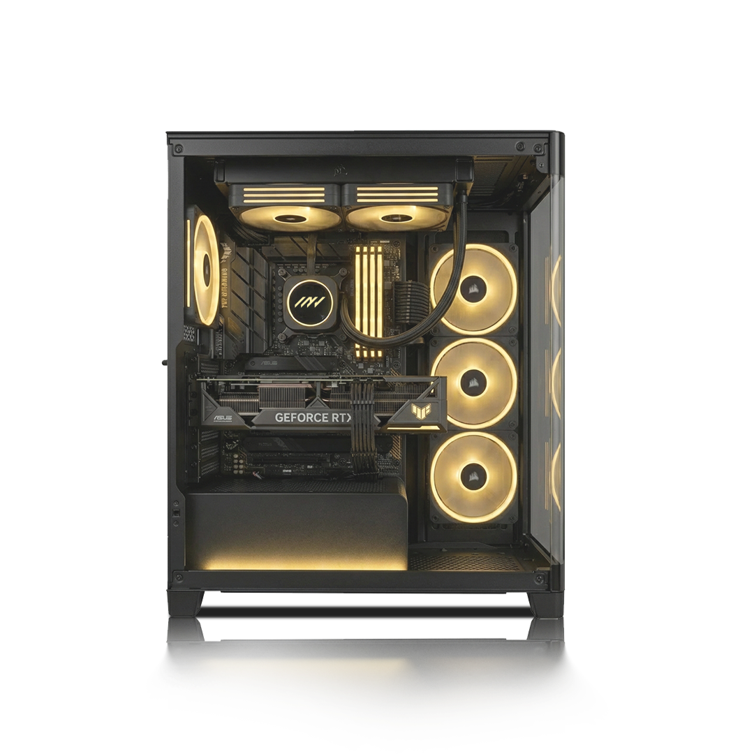 PC Gamer  GeForce RTX™  5070 Ti, AMD Ryzen™ 9 9900X3D, 32GB DDR5 RAM, 2TB M.2 Nvme Gen 4 SSD, Windows 11, PC Power-160,Color Negro