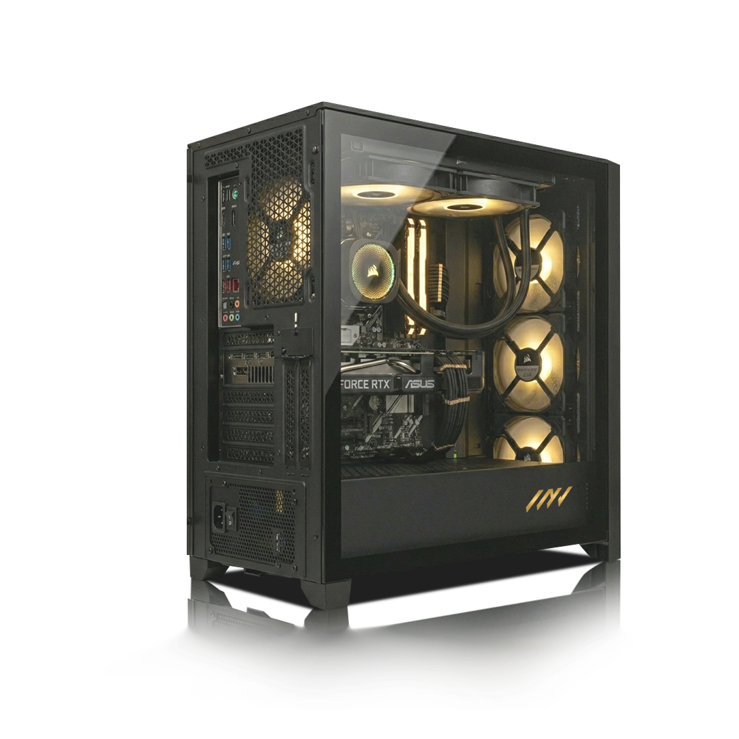 PC Gamer  GeForce RTX™  5060, AMD Ryzen™ 5 9600X, 32GB DDR5 RAM, 1TB M.2 Nvme Gen 4 SSD, Windows 11, PC Power-089,Color Negro
