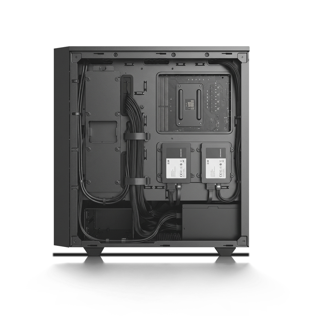 PC Profesional PNY RTX™  A1000, Intel® Core™ i7-14700F, 32GB DDR5 RAM, 1TB M.2 Nvme Gen 4 SSD, Windows 11, PC Power-205,Color Negro