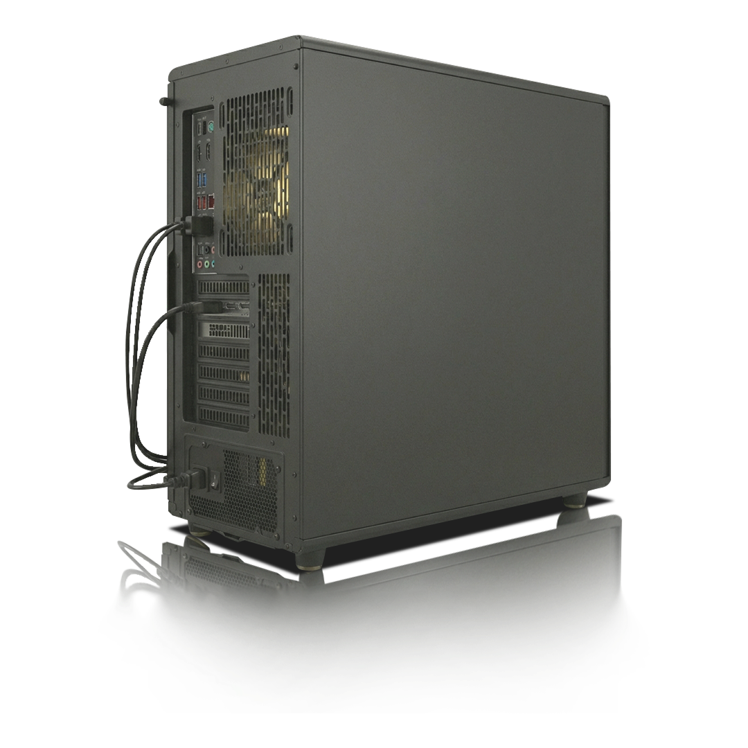 PC Profesional PNY RTX™  2000, AMD Ryzen™ 9 9950X3D, 64GB DDR5 RAM, 2TB M.2 Nvme Gen 4 SSD, Windows 11, PC Power-216,Color Negro