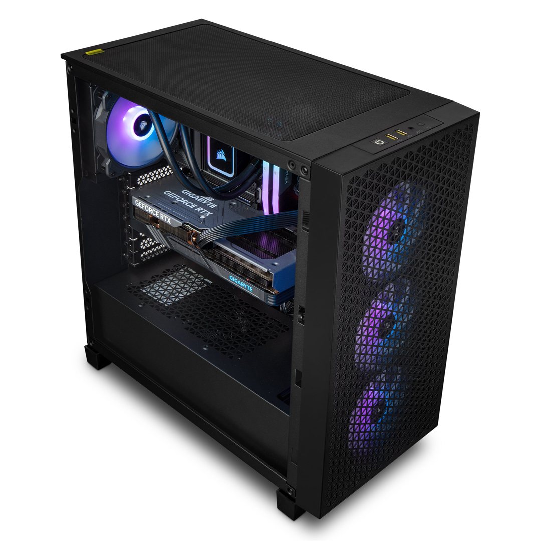 Computadora Gamer Invictus PC Power-015, AMD Ryzen 7 5800X 3.80GHz, 32GB RAM, 1TB M.2 SSD, GeForce RTX 4070 SUPER, Wi-Fi, Windows 11 PRO, Negro