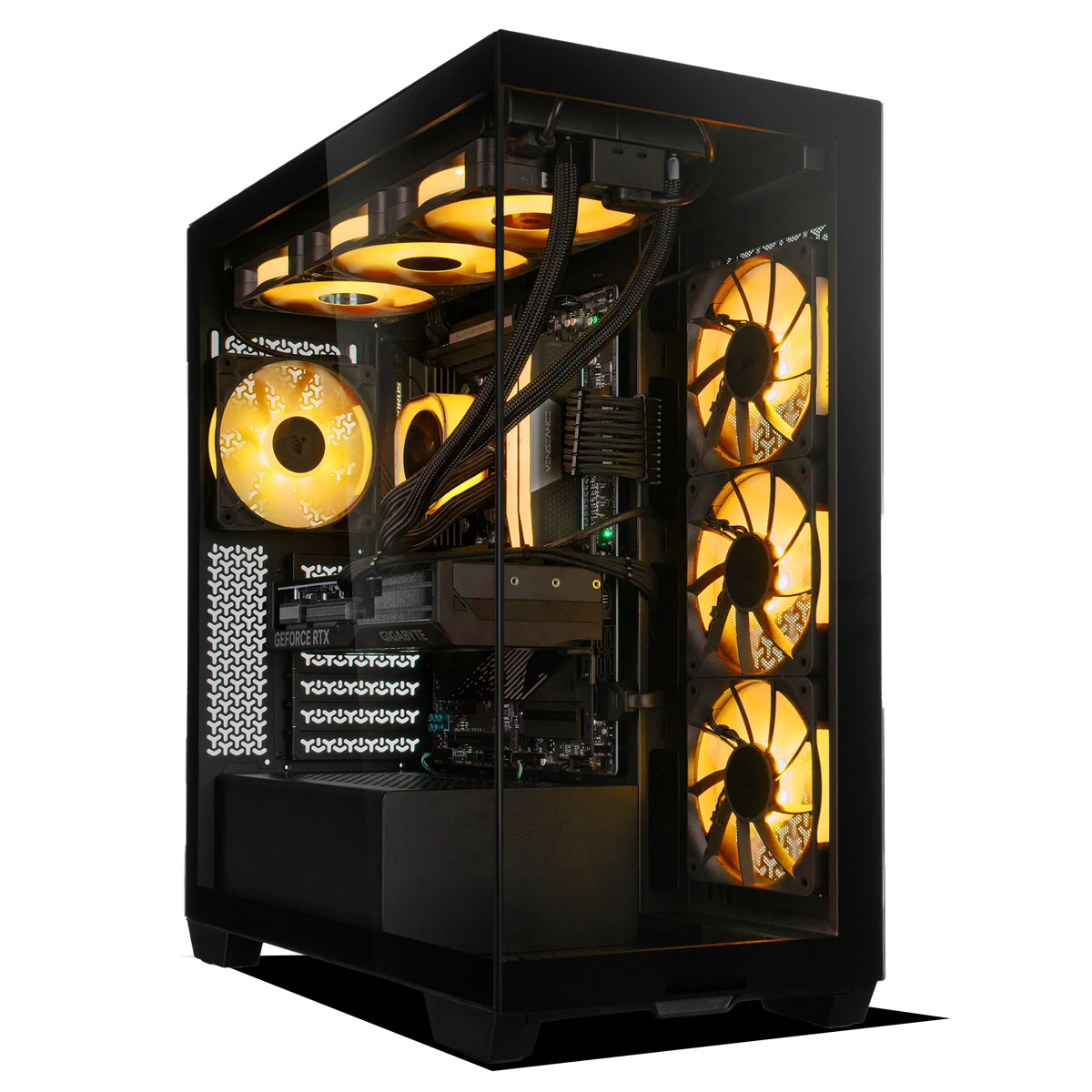 PC Gamer  GeForce RTX™  5070, AMD Ryzen™ 9 9900X3D, 32GB DDR5 RAM, 2TB M.2 Nvme Gen 4 SSD, Windows 11, PC Power-157,