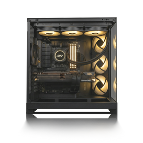 PC Gamer Radeon RX 9070 XT, AMD Ryzen™ 9 9900X3D, 32GB DDR5 RAM, 2TB M.2 Nvme Gen 4 SSD, Windows 11, PC Power-154,Color Negro