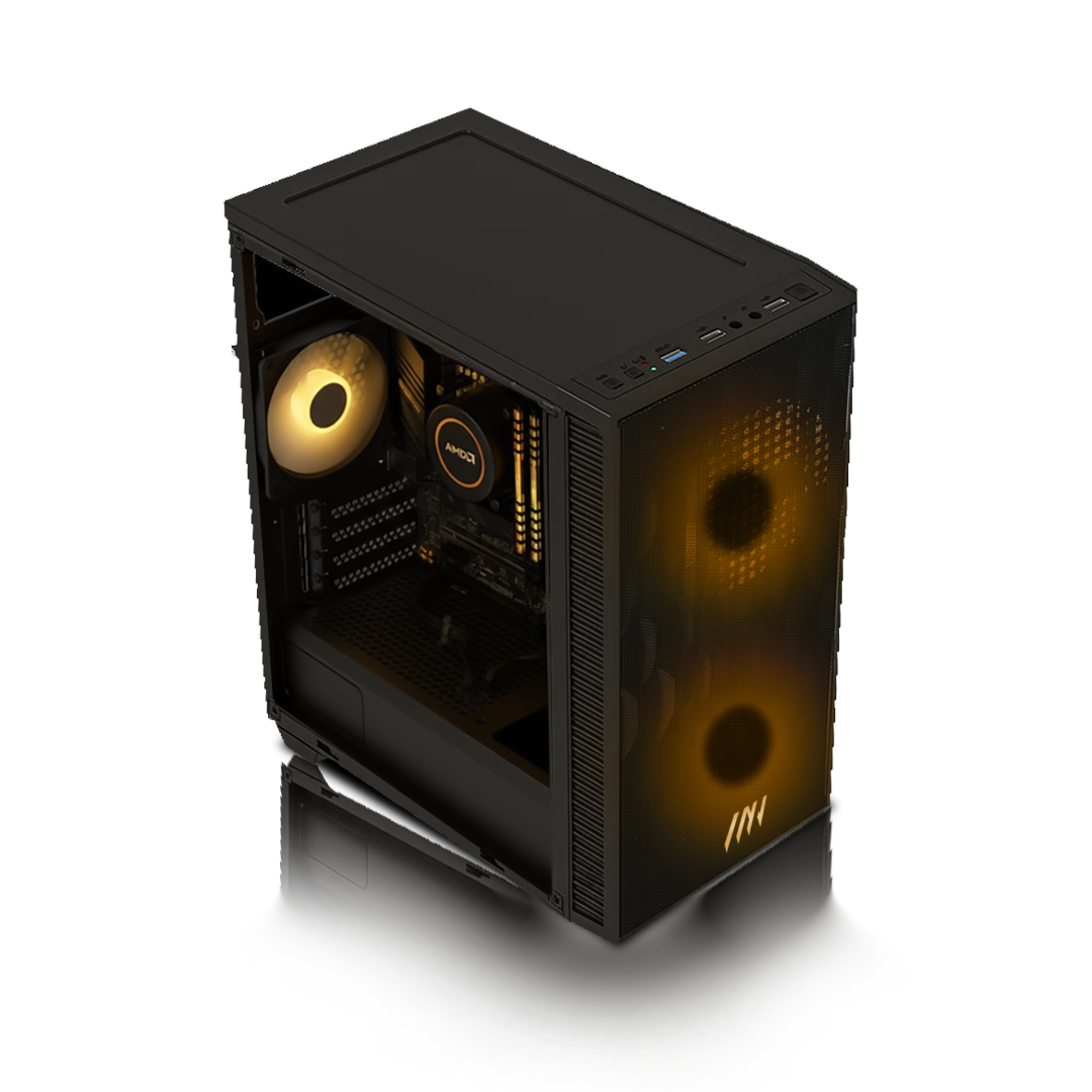 PC INVICTUS   AMD Radeon Graphics, AMD Ryzen™ 7 5700G, 16GB DDR4 RAM, 500GB M.2 Nvme Gen 3 SSD, Windows 10, PC Power-002,