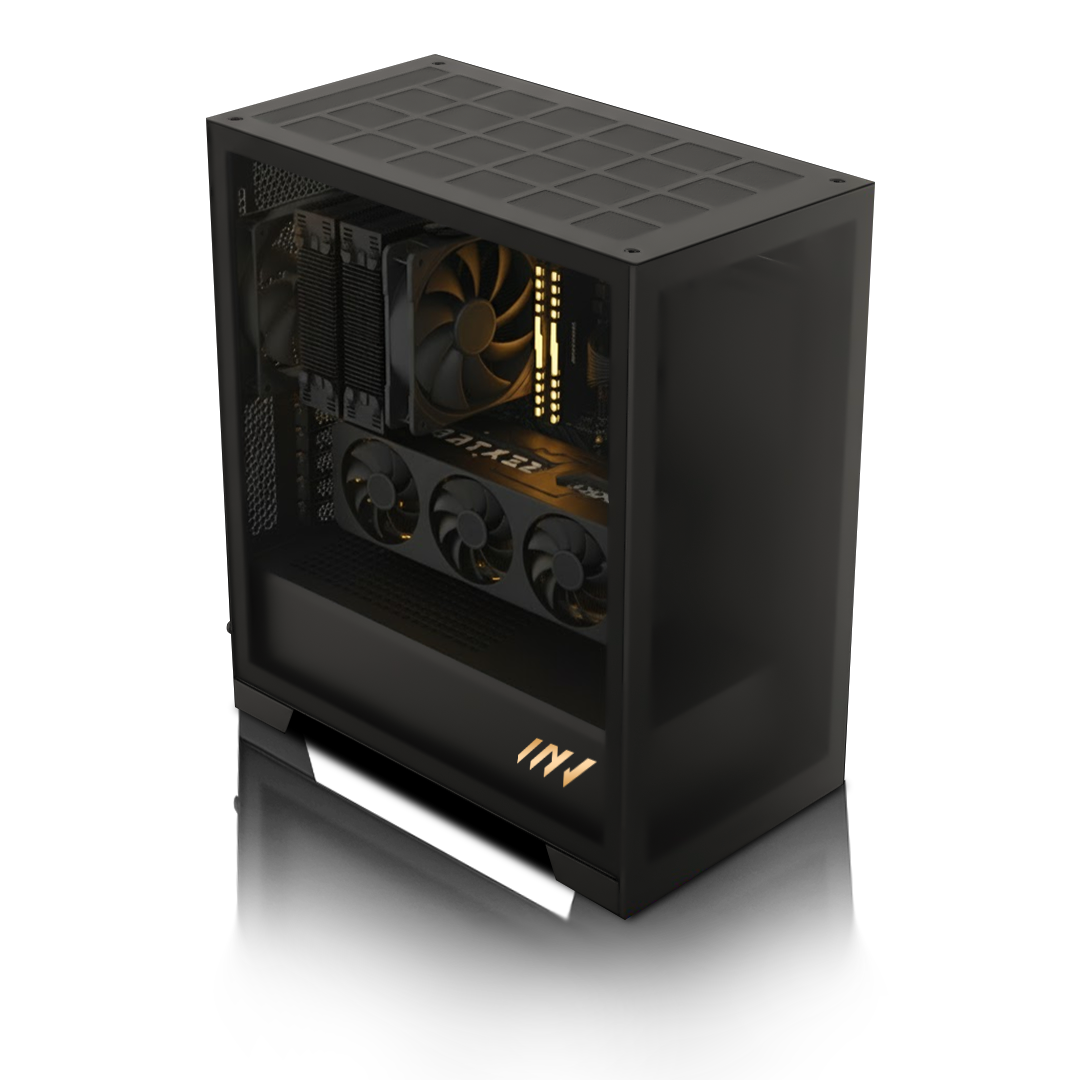 PC INVICTUS  GeForce RTX™  5060, AMD Ryzen™ 5 9600X, 32GB DDR5 RAM, 1TB M.2 Nvme Gen 4 SSD, Windows 11, PC Power-147,