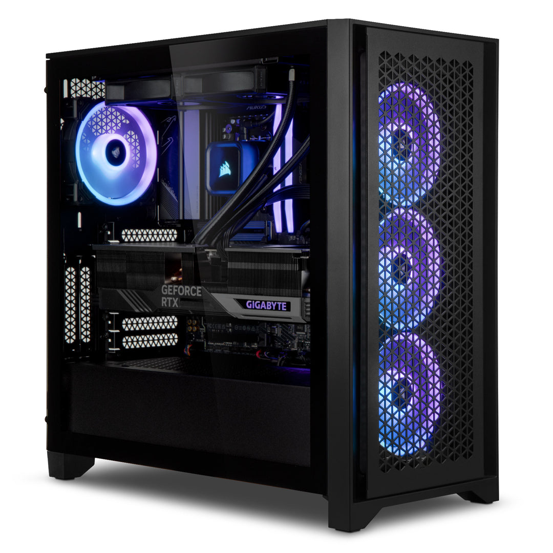 Computadora Gamer Invictus PC Power-028, Intel Core i9-14900K 3.20GHz, 32GB DDR5 RAM, 1TB SSD M.2 + 4TB HDD, GeForce RTX 4080 SUPER, Windows 11 PRO, Negro