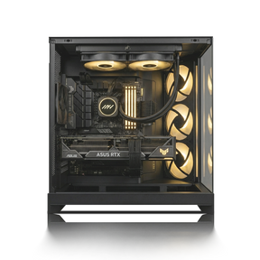 PC Gamer Radeon RX 9070 XT, AMD Ryzen™ 9 9900X3D, 32GB DDR5 RAM, 2TB M.2 Nvme Gen 4 SSD, Windows 11, PC Power-154,Color Negro