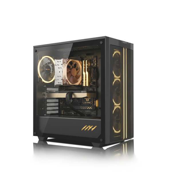 PC Profesional PNY RTX™  A1000, Intel® Core™ Ultra 7 265F, 32GB DDR5 RAM, 1TB M.2 Nvme Gen 4 SSD, Windows 11, PC Power-207,Color Negro