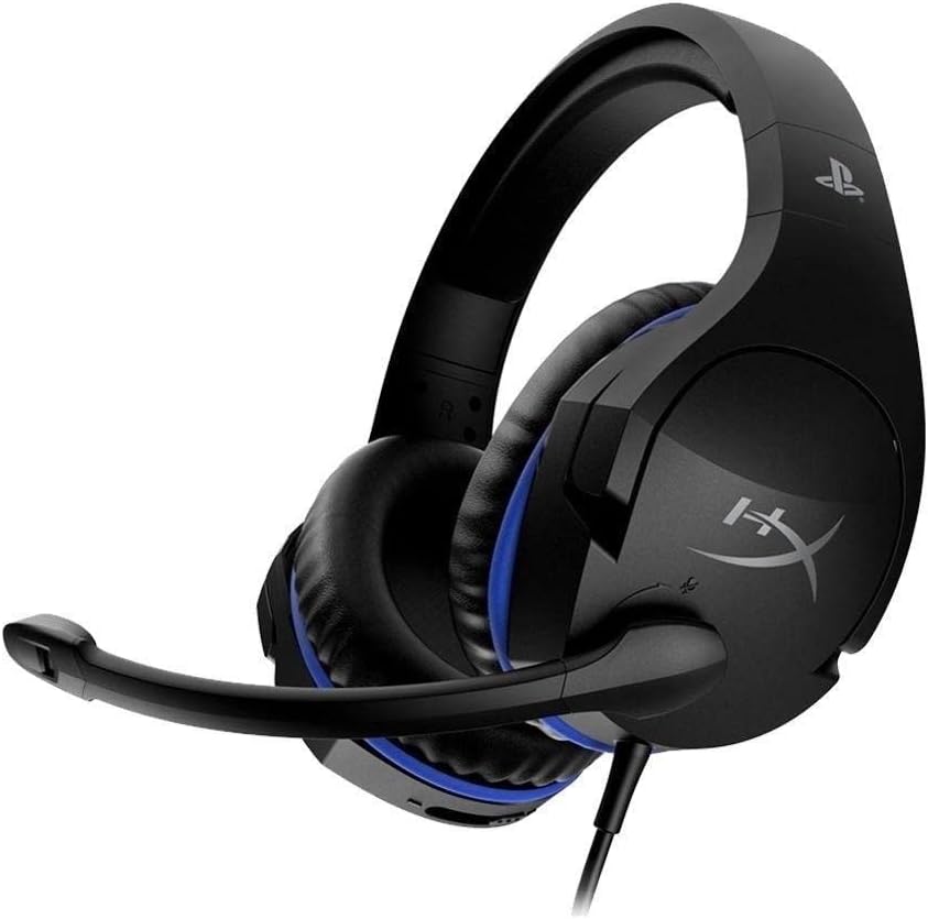 Hyperx Headset Playstation 4 Alambrico Cloud Hx-Hscss-Bk/Am