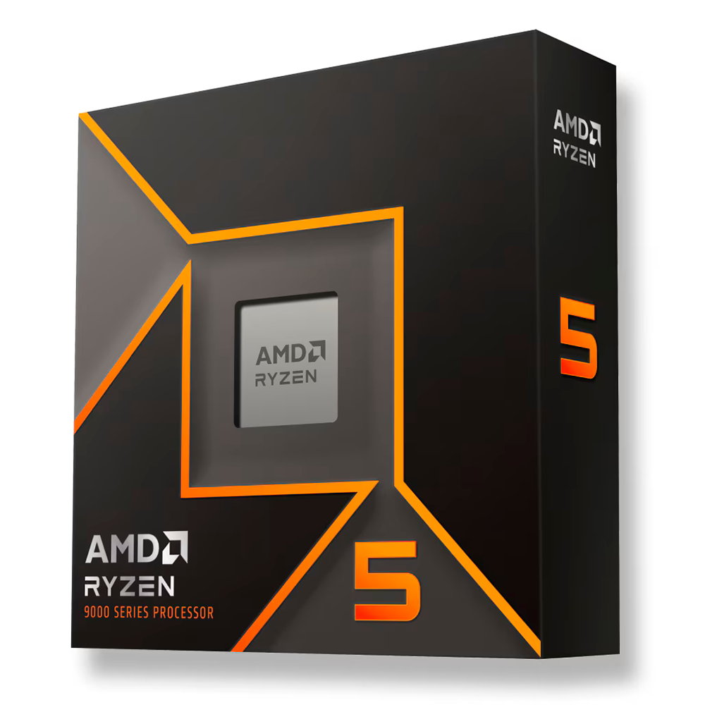 Procesador AMD Ryzen 5 9600X, S-AM5, 5.4 GHz, 6-Core, 38MB L3 Caché - no incluye Disipador