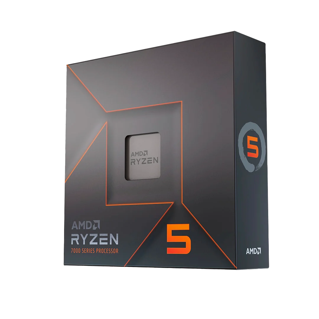 Procesador AMD Ryzen 5 7600X, S-AM5, 4.70GHz, Six-Core, 32MB L3 Cache - no Incluye Disipador