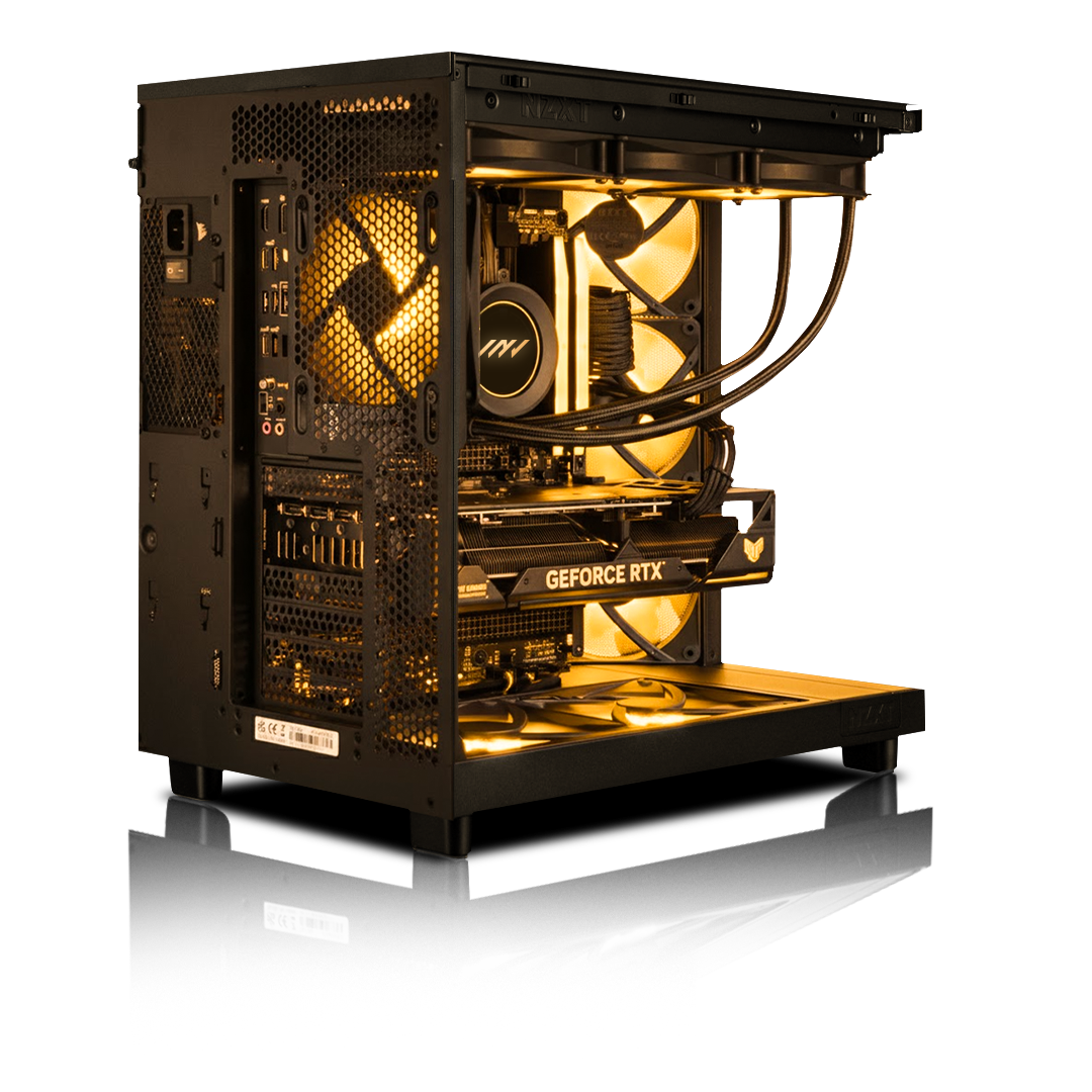 PC Profesional PNY RTX™  A1000, AMD Ryzen™ 5 8400F, 32GB DDR5 RAM, 1TB M.2 Nvme Gen 4 SSD, Windows 11, PC Power-200,