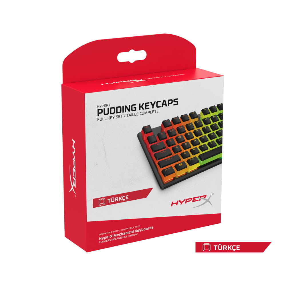 Hyperx PUDDING Keycaps FULL KEY SET PINK) 644H8AA#ABM UPC