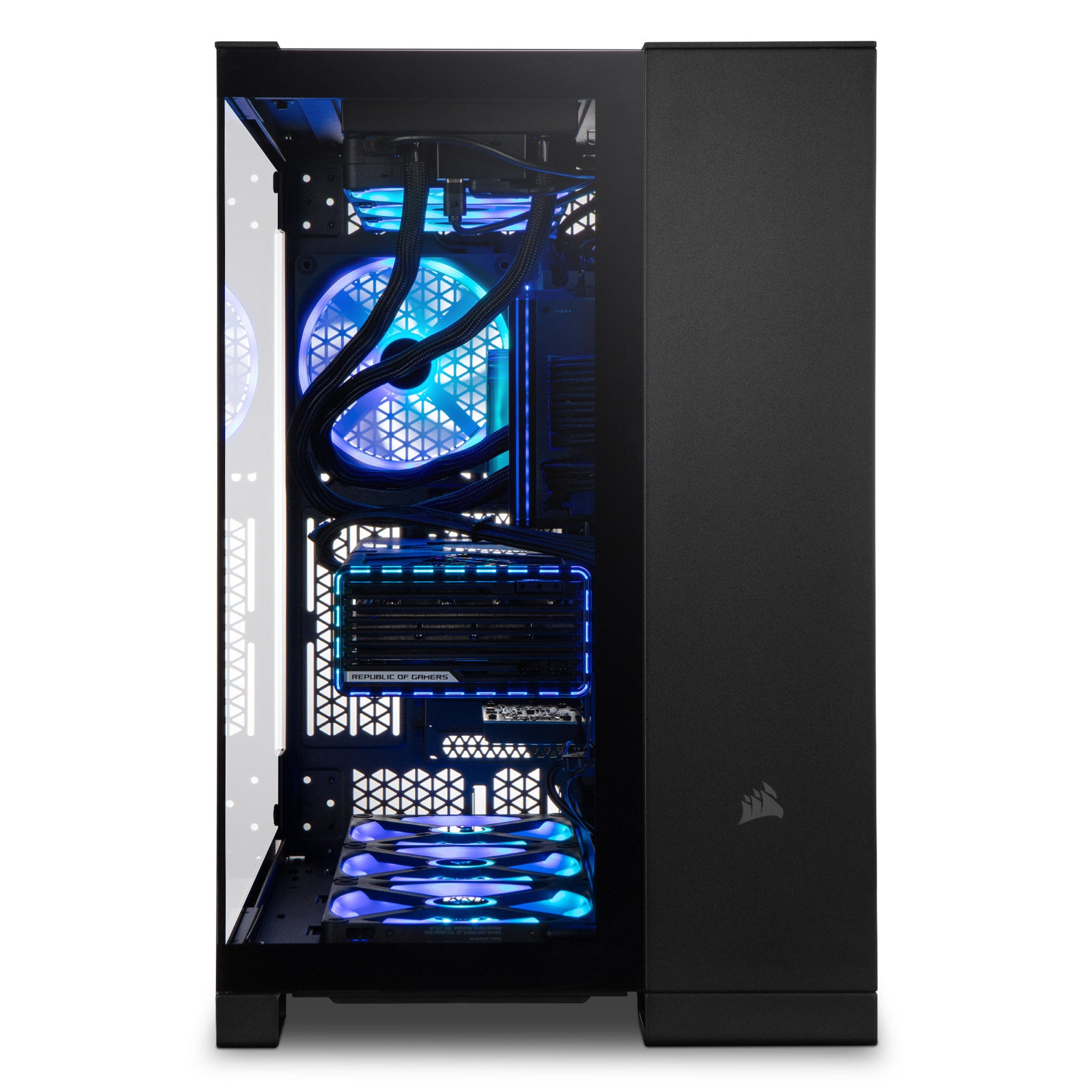 Computadora Gamer Invictus PC Power-032, AMD Ryzen 9 9900X 5.60GHz, 32GB DDR5 RAM, 1TB SSD M.2 + 4TB HDD, GeForce RTX 4090, Windows 11 PRO, Negro