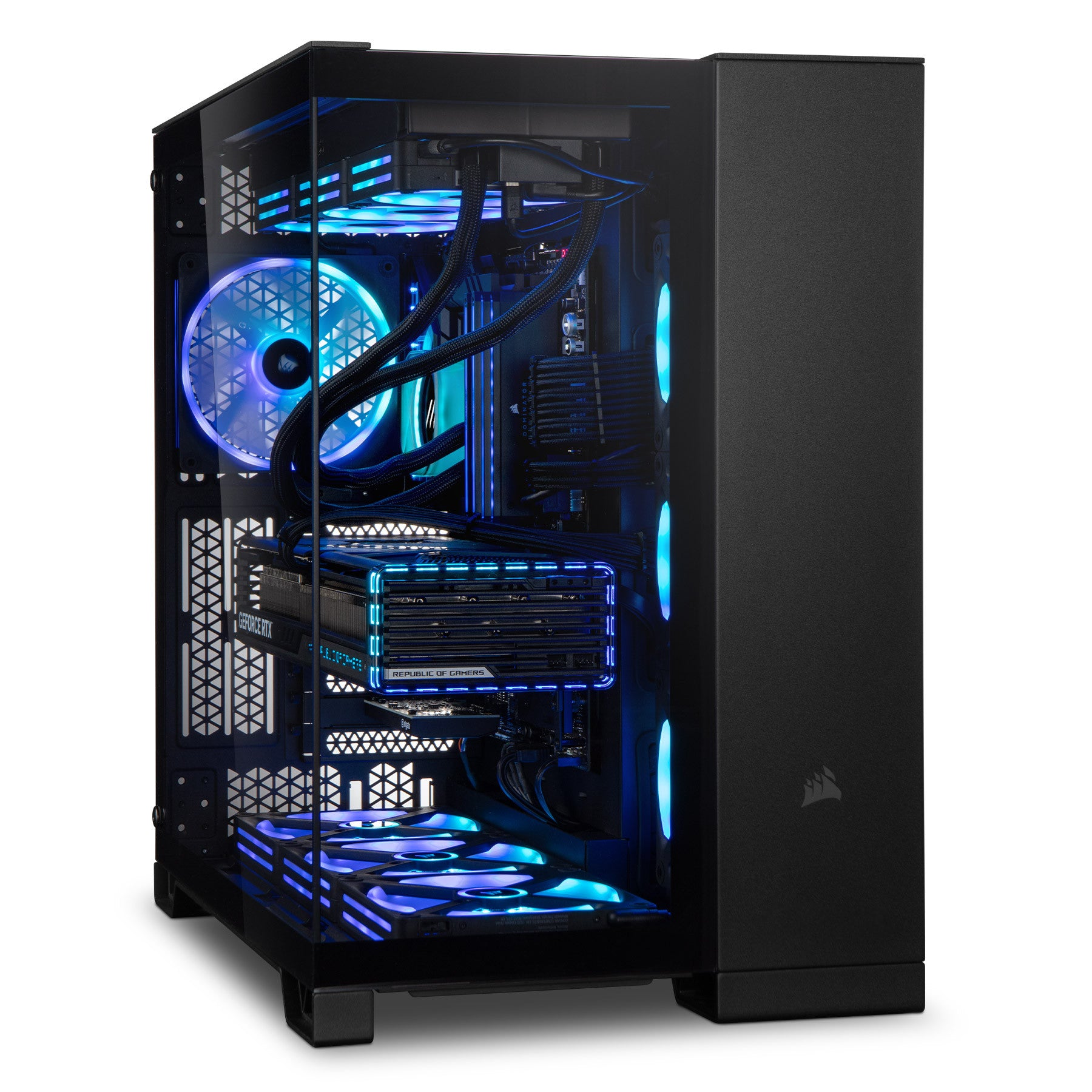 Computadora Gamer Invictus PC Power-032, AMD Ryzen 9 9900X 5.60GHz, 32GB DDR5 RAM, 1TB SSD M.2 + 4TB HDD, GeForce RTX 4090, Windows 11 PRO, Negro