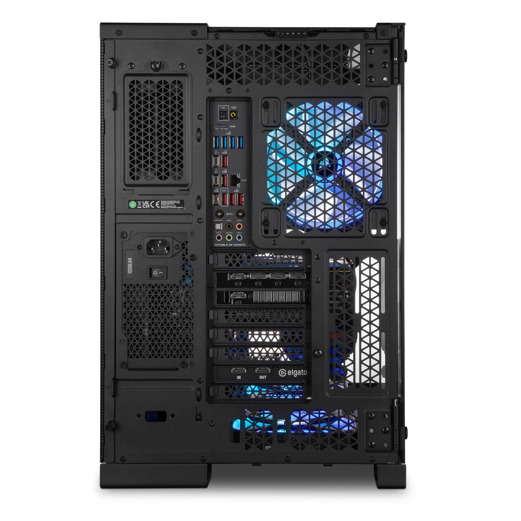 Computadora Gamer Invictus PC Power-032, AMD Ryzen 9 9900X 5.60GHz, 32GB DDR5 RAM, 1TB SSD M.2 + 4TB HDD, GeForce RTX 4090, Windows 11 PRO, Negro