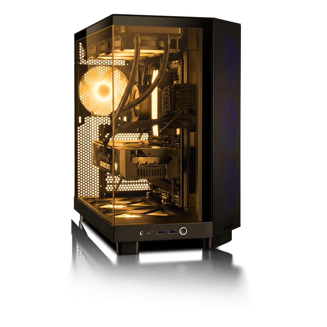 PC Profesional PNY RTX™  A1000, AMD Ryzen™ 5 8400F, 32GB DDR5 RAM, 1TB M.2 Nvme Gen 4 SSD, Windows 11, PC Power-200,