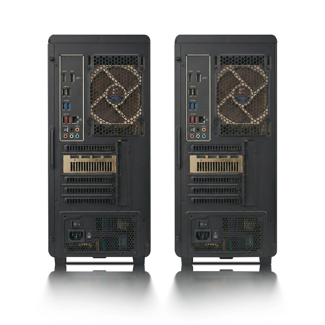 PC Profesional PNY RTX™  A400, Intel® Core™ Ultra 7 265F, 32GB DDR5 RAM, 1TB M.2 Nvme Gen 4 SSD, Windows 11, PC Power-197,Color Negro