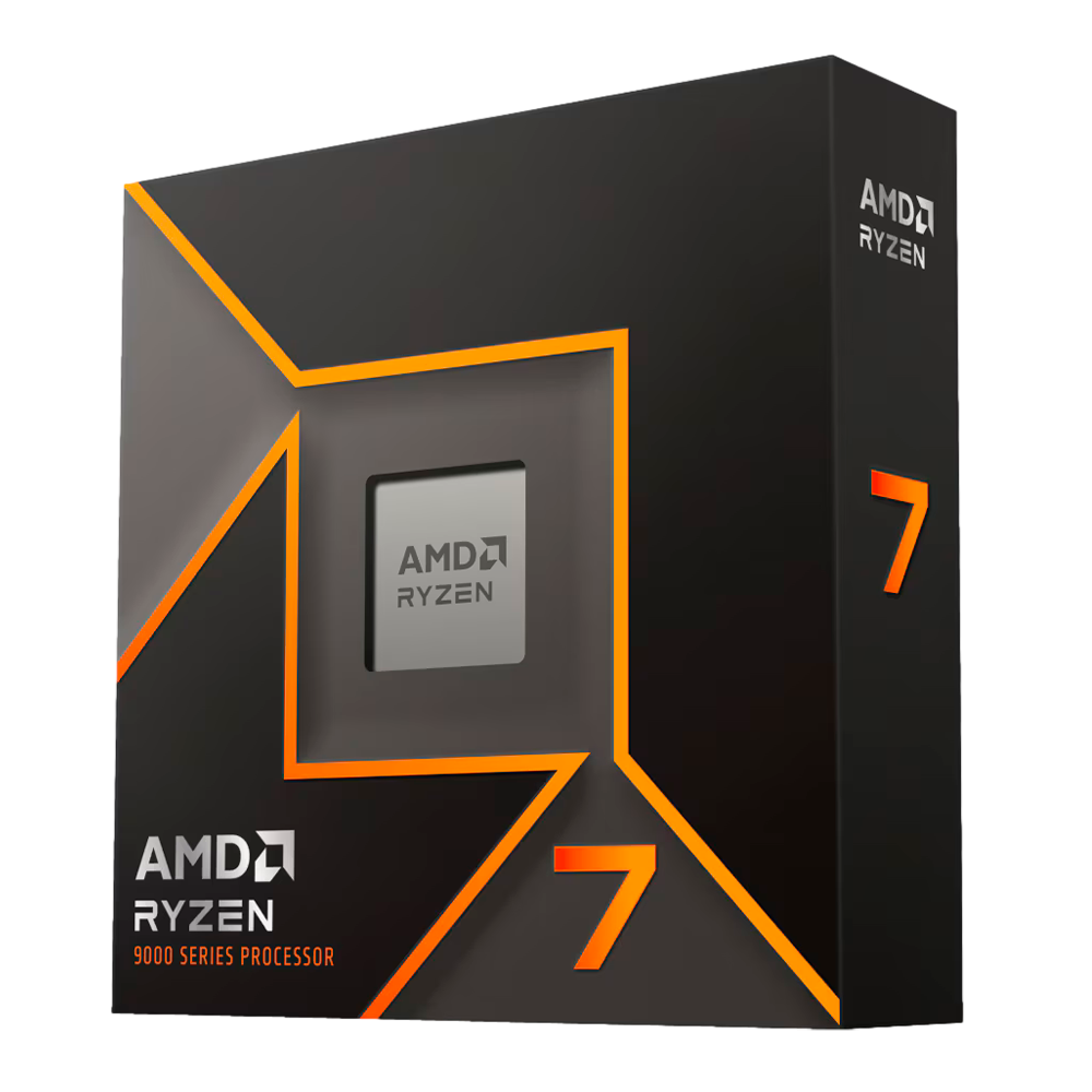 Procesador AMD Ryzen 7 9700X, S-AM5, 5.5 GHz, 8-Core, 40 MB L3 Caché - no incluye Disipador