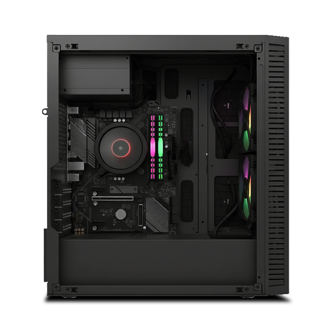 PC INVICTUS   AMD Radeon Graphics, AMD Ryzen™ 5 5600G, 16GB DDR4 RAM, 500GB M.2 Nvme Gen 3 SSD, Windows 10, PC Power-001,