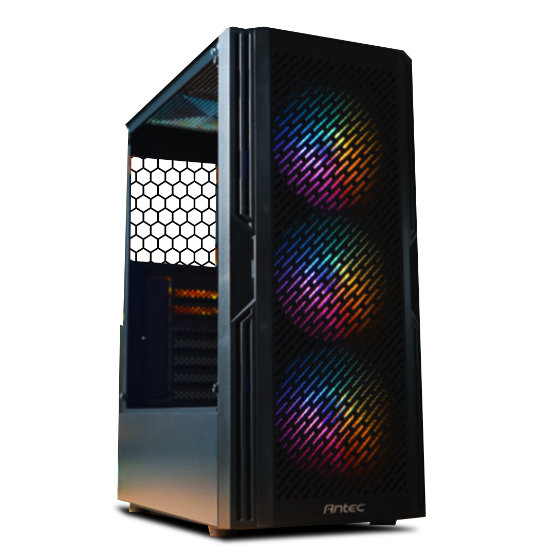 Computadora Gamer Invictus PC Power-0137, GeForce RTX 3060 12GB, Intel Core i3 -13100F, 32GB RAM, 500GB M.2 SSD + 2TB HDD