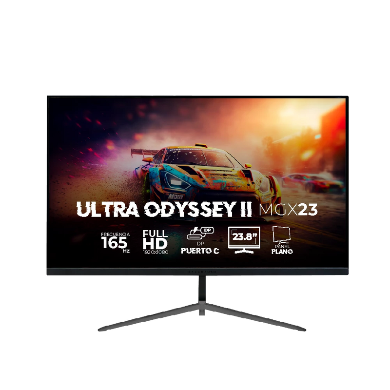 Monitor Balam Rush Ultra Odyssey II MGX23 LED 23.8", Full HD, 165Hz, HDMI, Negro