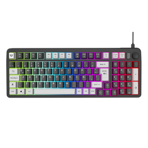 Combo Teclado + Mouse Alámbrico | Squad Conquest KG515 | Negro
