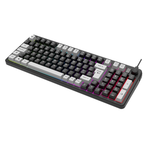 Combo Teclado + Mouse Alámbrico | Squad Conquest KG515 | Negro