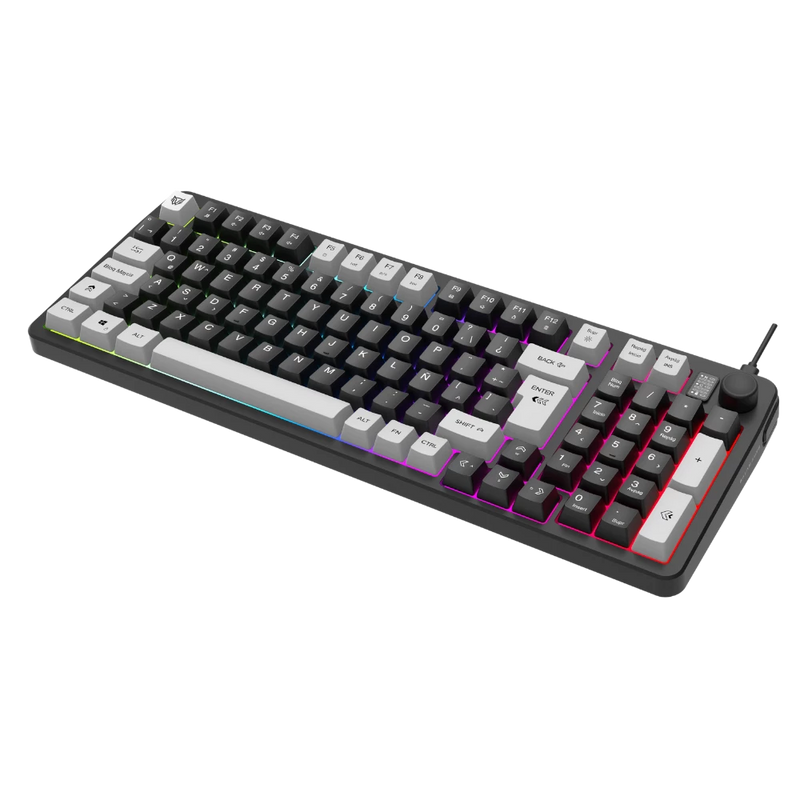Combo Teclado + Mouse Alámbrico | Squad Conquest KG515 | Negro