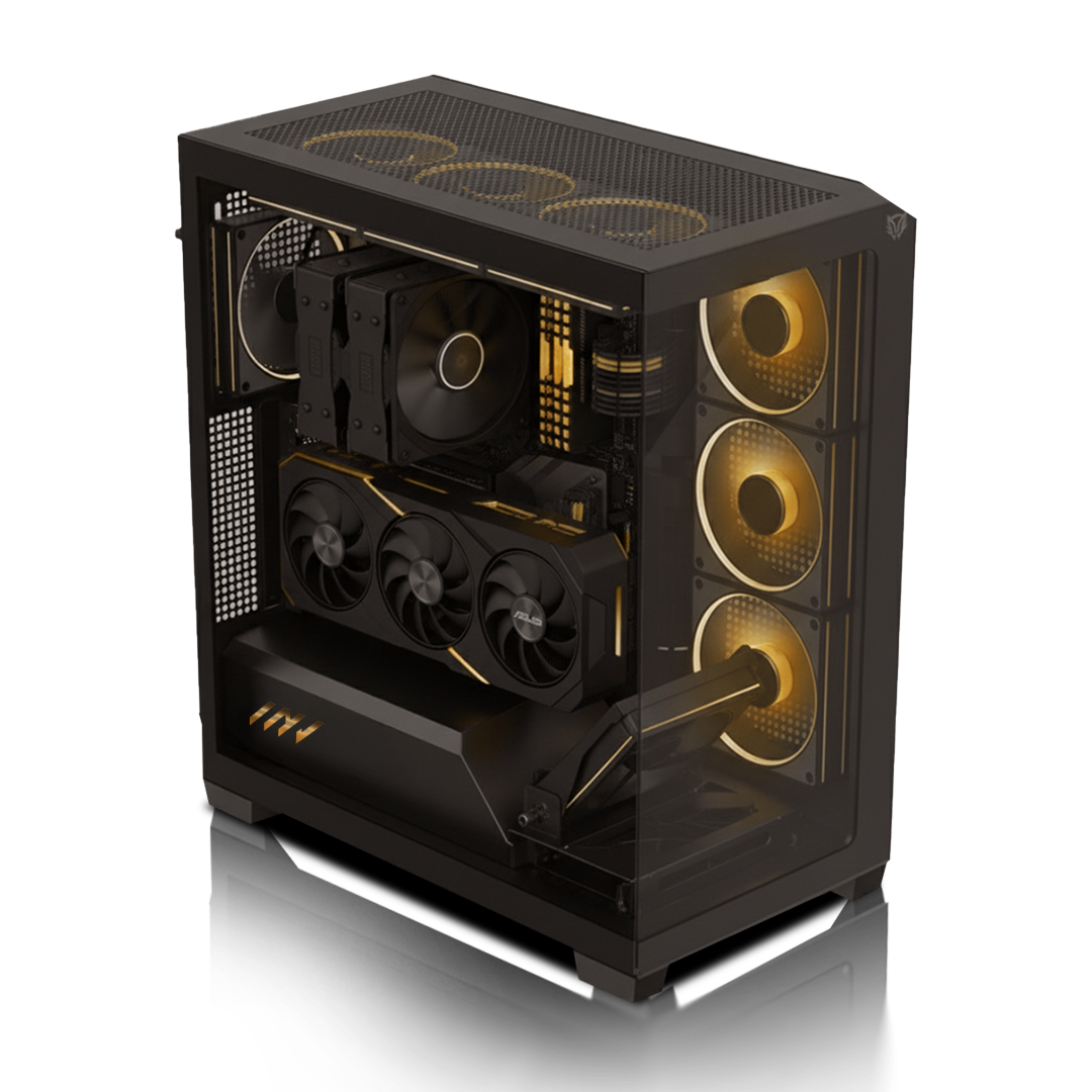 PC INVICTUS Radeon RX 9060 XT, AMD Ryzen™ 5 9600X, 32GB DDR5 RAM, 1TB M.2 Nvme Gen 4 SSD, Windows 11, PC Power-134,