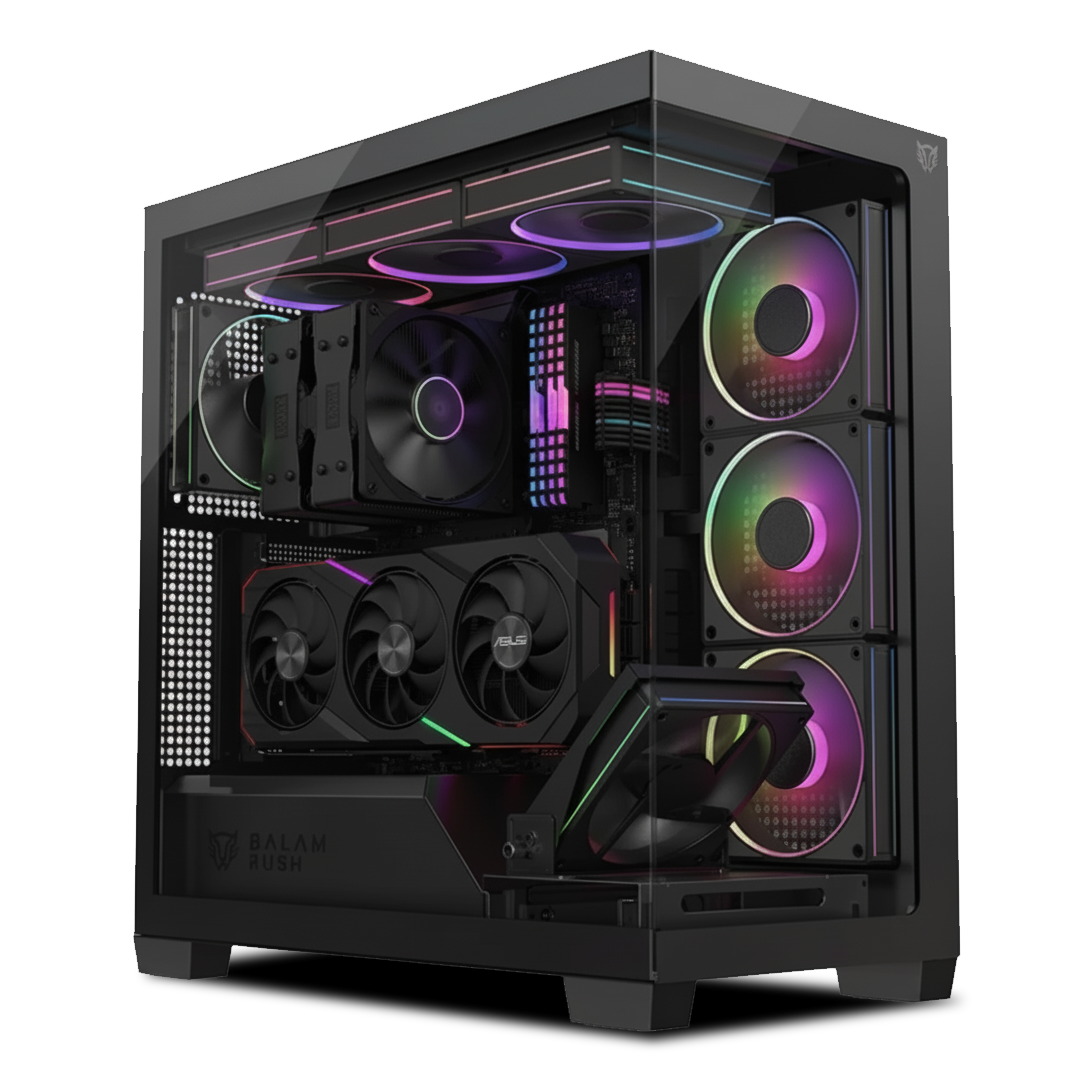 PC INVICTUS Radeon RX 9060 XT, AMD Ryzen™ 7 5700, 32GB DDR4 RAM, 1TB M.2 Nvme Gen 4 SSD, Windows 11, PC Power-138,