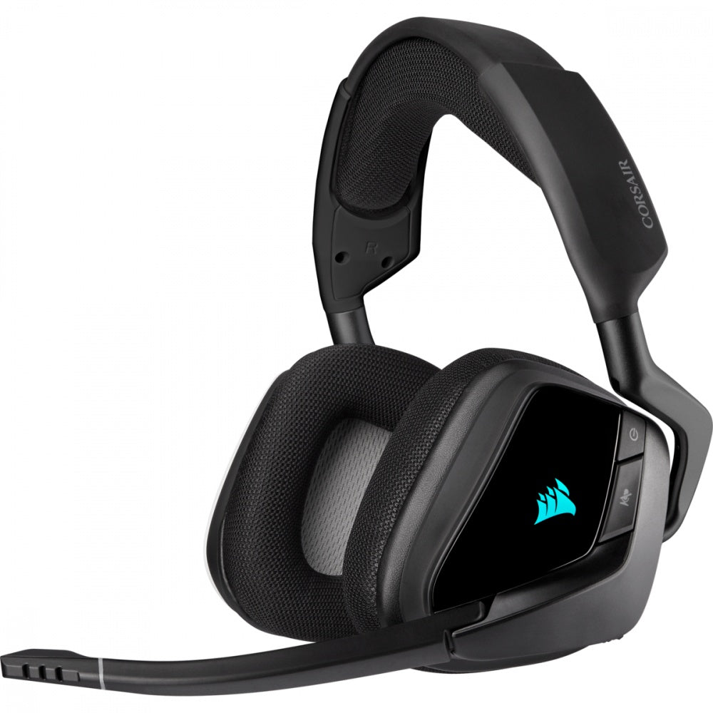 Corsair Audífonos Gamer VOID RGB ELITE Wireless 7.1, Inalámbrico, USB, Negro