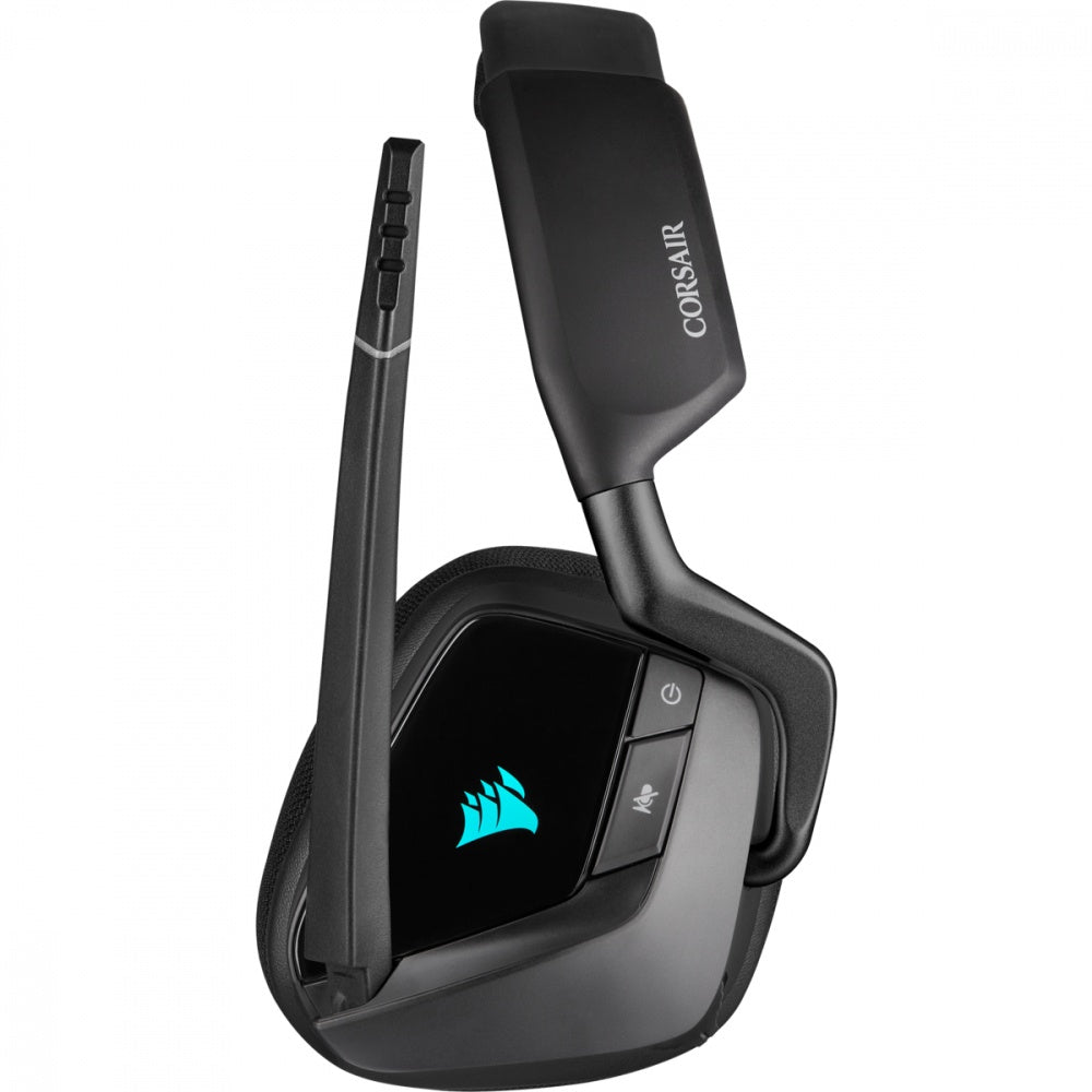 Corsair Audífonos Gamer VOID RGB ELITE Wireless 7.1, Inalámbrico, USB, Negro