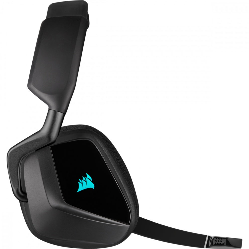 Corsair Audífonos Gamer VOID RGB ELITE Wireless 7.1, Inalámbrico, USB, Negro